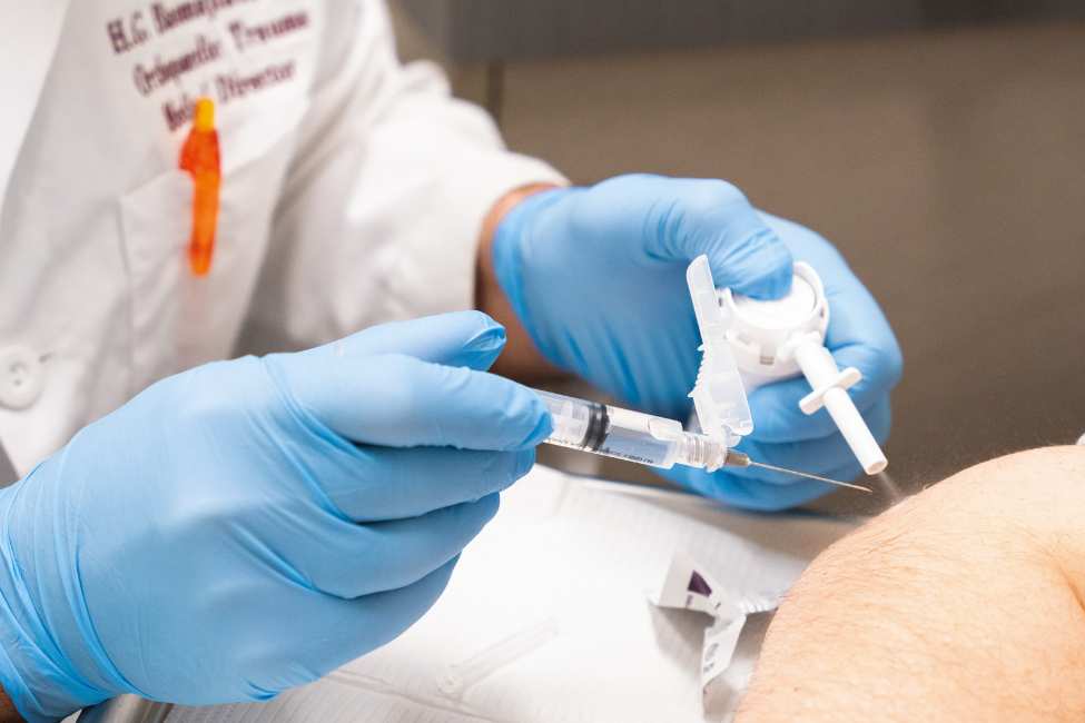 >What are hyaluronic acid injections, and what are they used for?